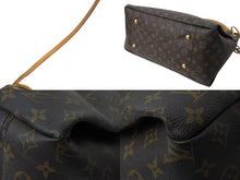 Load image into Gallery viewer, LOUIS VUITTON ルイヴィトン アーツィーMM ショルダーバッグ M40249 PVC ヌメ革 ブラウン ゴールド金具 美品 中古 4b001908