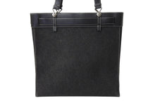 Load image into Gallery viewer, 極美品 Christian Dior クリスチャンディオール トートバッグ ハンドバッグ bm1011 ブラック デニム レザー シルバー金具 美品 中古 4b001911