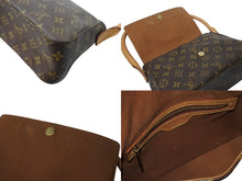 Load image into Gallery viewer, LOUIS VUITTON ルイヴィトン モノグラム ミニルーピング ショルダーバッグ M51147 PVC レザー ブラウン 美品 中古 4b001914