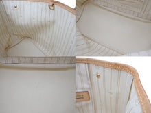 Load image into Gallery viewer, LOUIS VUITTON ルイヴィトン ハンドバッグ ネヴァーフルPM ダミエアズールキャンバス N41362 ホワイトゴールド金具 美品 中古 4b001915