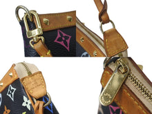 Load image into Gallery viewer, LOUIS VUITTON ルイヴィトン ポシェット アクセソワール アクセサリーポーチ M92648 モノグラム マルチカラー ブラック 美品 中古 4b001918