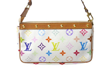 Load image into Gallery viewer, LOUIS VUITTON ルイヴィトン ポシェット アクセソワール アクセサリーポーチ M92649 モノグラム マルチカラー 村上隆 美品 中古 4b001919