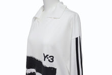 Load image into Gallery viewer, 極美品 Y-3 ワイスリー U GFX LOGO LS TEE ロングスリーブ 長袖ゲームシャツ ポロシャツ ホワイト サイズM 中古 4b001926