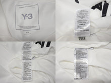 Load image into Gallery viewer, 極美品 Y-3 ワイスリー U GFX LOGO LS TEE ロングスリーブ 長袖ゲームシャツ ポロシャツ ホワイト サイズM 中古 4b001926
