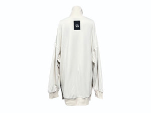 極美品 Y-3 アディダス ヨウジヤマモト ワイスリー ヨウヤマジモト トラックジャケット ホワイト サイズM 中古 4b001927 