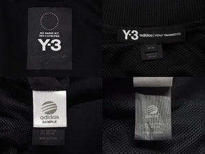 極美品 Y-3 アディダス ヨウジヤマモト ワイスリー ヨウヤマジモト サンプル品 トラックジャケット ブラック サイズM 中古 4b001929 
