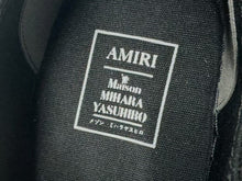 Load image into Gallery viewer, 新品未使用 AMIRI × Maison MIHARA YASUHIRO アミリ × メゾンミハラヤスヒロ ピーターソン OG ソール キャンバス ロートップ スニーカー ボーンズ ブラック サイズ43 中古 4b001932