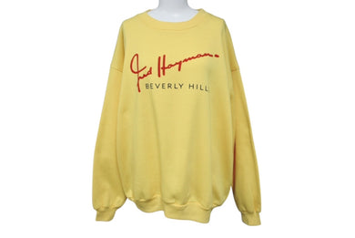 FRED HAYMAN フレッドヘイマン 273 ロデオドライブ 90's ヴィンテージ スウェット クルーネック イエロー 美品 中古 4b001945