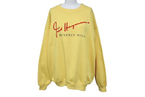 FRED HAYMAN フレッドヘイマン 273 ロデオドライブ 90's ヴィンテージ スウェット クルーネック イエロー 美品 中古 4b001945