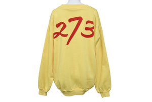 FRED HAYMAN フレッドヘイマン 273 ロデオドライブ 90's ヴィンテージ スウェット クルーネック イエロー 美品 中古 4b001945