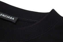 Load image into Gallery viewer, BALENCIAGA バレンシアガ 19SS Real Balenciaga Tee リアルバレンシアガ 半袖Tシャツ 612966 サイズL ブラック 美品 中古 4b001956