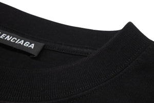 BALENCIAGA バレンシアガ 19SS Real Balenciaga Tee リアルバレンシアガ 半袖Tシャツ 612966 サイズL ブラック 美品 中古 4b001956