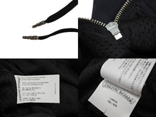 画像をギャラリービューアに読み込む, CHROMEHEARTS クロムハーツ TRASH PICK UP PLUS NYL ナイロンパンツ スパンデックス ブラックシルバー金具 サイズL 美品 中古 4b001957 