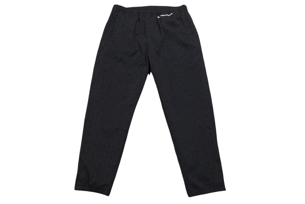 CHROMEHEARTS クロムハーツ TRASH PICK UP PLUS NYL ナイロンパンツ スパンデックス ブラックシルバー金具 サイズL 美品 中古 4b001957 