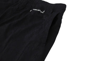 CHROMEHEARTS クロムハーツ TRASH PICK UP PLUS NYL ナイロンパンツ スパンデックス ブラックシルバー金具 サイズL 美品 中古 4b001957 