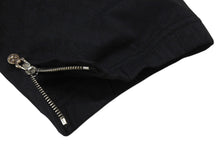 画像をギャラリービューアに読み込む, CHROMEHEARTS クロムハーツ TRASH PICK UP PLUS NYL ナイロンパンツ スパンデックス ブラックシルバー金具 サイズL 美品 中古 4b001957 