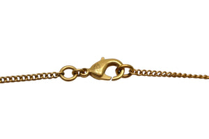 CHANEL シャネル ココマーク ラウンドチェーン ネックレス アクセサリー 14P 重量約9.9g メタル GP ゴールド 美品 中古 4b001972