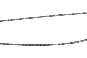 極美品 CHANEL シャネル ココマーク ネックレス 05V シルバー ホワイト メタル ロゴ アクセサリー ジュエリー 5.8g 中古 4b001974
