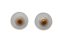 Load image into Gallery viewer, CHANEL シャネル ココマーク ピアス 重量約1.8g 09C刻印 ココマーク メタル プラスチック GP ゴールド クリア 両耳用 美品 中古 4b001981