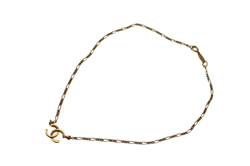 CHANEL シャネル ネックレス アクセサリー ココマーク ヴィンテージ 重量約5.1 GP ゴールド ゴールド金具 80年代 美品 中古 4b001986