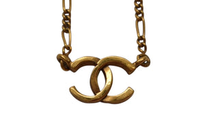 CHANEL シャネル ネックレス アクセサリー ココマーク ヴィンテージ 重量約5.1 GP ゴールド ゴールド金具 80年代 美品 中古 4b001986