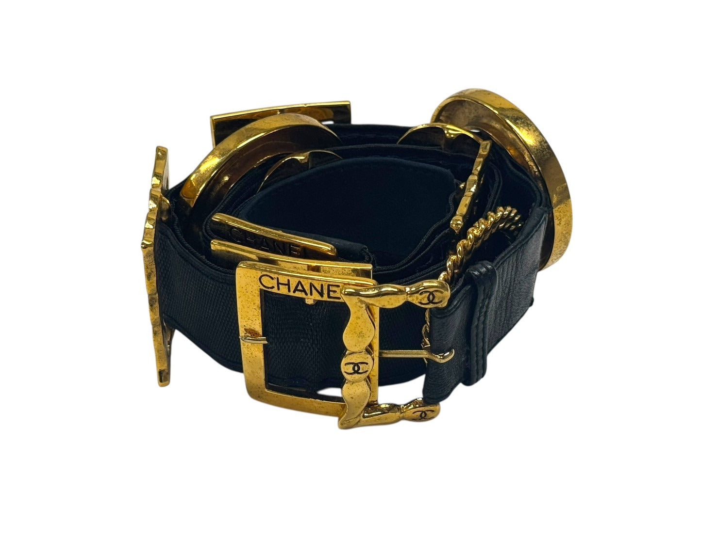 CHANEL シャネル ココマーク ベルト バックル エングレービング ベルト  