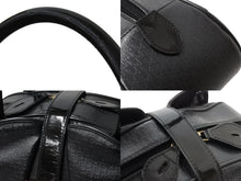 Load image into Gallery viewer, Christian Dior クリスチャンディオール ハンドバッグ MA-0011 レザー トロッター柄 ガリアーノ期 ブラック系 美品 中古 4b001998