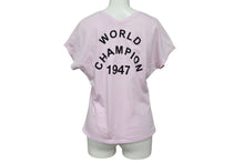 Load image into Gallery viewer, 極美品 CHRISTIAN DIOR クリスチャンディオール J&#39;ADORE Vネック 半袖Tシャツ ロゴ 3H16155400 コットン ピンク サイズ40 中古 4b001999