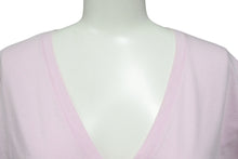 Load image into Gallery viewer, 極美品 CHRISTIAN DIOR クリスチャンディオール J&#39;ADORE Vネック 半袖Tシャツ ロゴ 3H16155400 コットン ピンク サイズ40 中古 4b001999