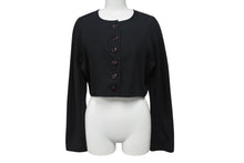 Load image into Gallery viewer, 極美品 CHRISTIAN DIOR クリスチャンディオール MissDior ミスディオール ジャケット NE2Q04100 ブラック ブラウン サイズM 中古 4b002008