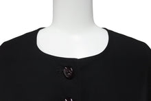 Load image into Gallery viewer, 極美品 CHRISTIAN DIOR クリスチャンディオール MissDior ミスディオール ジャケット NE2Q04100 ブラック ブラウン サイズM 中古 4b002008