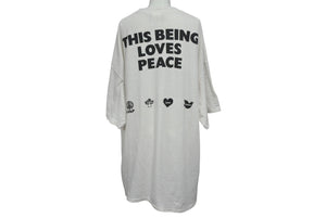 READY MADE レディメイドピース半袖Ｔシャツ RECOWH0000274 サイズXXL コットン日本製 中古加工 ホワイト 美品 中古 4b002014 