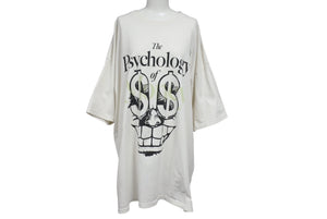 極美品 SATOSHINAKAMOTO サトシナカモト PSYCHOLOGYTEEＴシャツ RN169467 コットン サイズXL ホワイト マルチカラー 美品 中古 4b002017