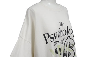 極美品 SATOSHINAKAMOTO サトシナカモト PSYCHOLOGYTEEＴシャツ RN169467 コットン サイズXL ホワイト マルチカラー 美品 中古 4b002017