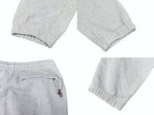 極美品 JACQUEMUS ジャックムス LE JOGGING スウェットパンツ ジョガーパンツ サイズS ロゴプリント グレー 中古 4b002020