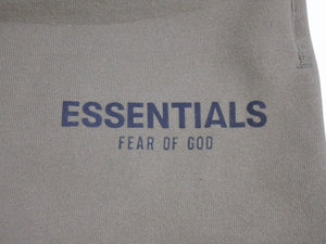 フィアオブゴッド エッセンシャルズ fog ESSENTIALS ショートパンツ カーキ コットン ポリエステル サイズM 美品 中古 4b002025