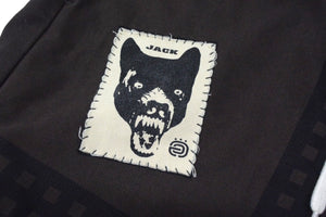 Cactus Jack カクタスジャック ショーツ AM1 CACT.US CORP Merch Wolf コットン ブラウン マルチカラー サイズL 美品 中古 4b002027