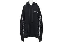 Load image into Gallery viewer, CHROME HEARTS クロムハーツ プルオーバーパーカー スクロールロゴ rn97729 サイズXXL コットン ブラック 美品 中古 4b002050