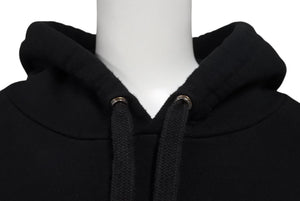 CHROME HEARTS クロムハーツ プルオーバーパーカー スクロールロゴ rn97729 サイズXXL コットン ブラック 美品 中古 4b002050