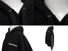 Load image into Gallery viewer, CHROME HEARTS クロムハーツ プルオーバーパーカー スクロールロゴ rn97729 サイズXXL コットン ブラック 美品 中古 4b002050