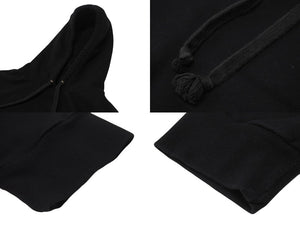 CHROME HEARTS クロムハーツ プルオーバーパーカー スクロールロゴ rn97729 サイズXXL コットン ブラック 美品 中古 4b002050