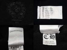 Load image into Gallery viewer, CHROME HEARTS クロムハーツ プルオーバーパーカー スクロールロゴ rn97729 サイズXXL コットン ブラック 美品 中古 4b002050