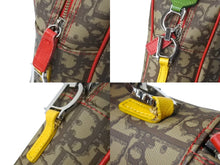 Load image into Gallery viewer, 極美品 Christian Dior クリスチャンディオール トロッター ショルダーバッグ 01-MA-0044 ラスタカラー シルバー金具 中古 4b002052