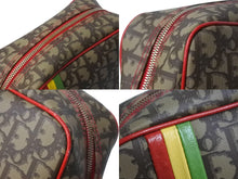 Load image into Gallery viewer, 極美品 Christian Dior クリスチャンディオール トロッター ショルダーバッグ 01-MA-0044 ラスタカラー シルバー金具 中古 4b002052