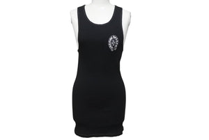 激レア！CHROME HEARTSのリブ編みタンクトップ(未使用新品) CHROME HEARTS クロムハーツ ハワイ限定 CHプラス ホースシュー