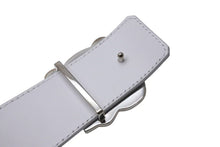 Load image into Gallery viewer, 新品未使用 LOUIS VUITTON ルイヴィトン ベルト × NIGO ベルト タイガー M0486 ロゴ ホワイト レッド 中古 4b002065