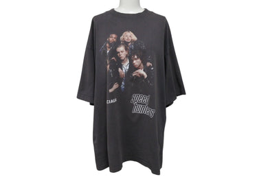 BALENCIAGA バレンシアガ スピードハンターズプリント 半袖Ｔシャツ 541877 TCV38 コットン ブラック サイズS 良品 中古 4b002069