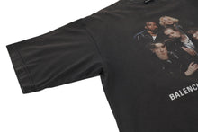 Load image into Gallery viewer, BALENCIAGA バレンシアガ スピードハンターズプリント 半袖Ｔシャツ 541877 TCV38 コットン ブラック サイズS 良品 中古 4b002069
