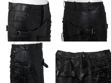 Load image into Gallery viewer, Christian Dior クリスチャン ディオール John Galliano Lamb skin Leather Skirt 2H14033350 ガリアーノ期 ラムスキン レザースカート サイズ US 4 ブラック 黒 美品 中古 4b002072