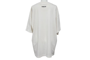 新品未使用品 SAINT MICHAEL セントマイケル LOVESONGＴシャツ SM-HR8-0000-019 コットン ヴィンテージ加工 ホワイト 中古4b002075